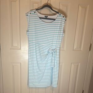 TALBOTS petite nautical dress